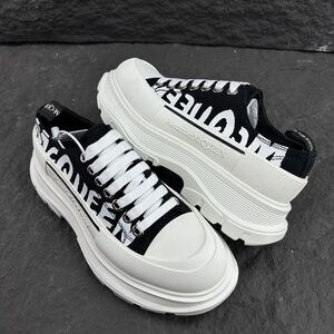 Alexander McQueen Black and White Women’s Sneakers